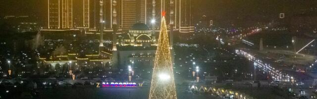 СМИ: Дрон попал в небоскреб в 800 метрах от резиденции Кадырова 