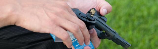 В Таллинне в кустах нашли заряженный стартовый пистолет
