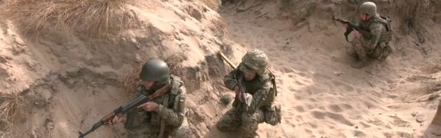 ERR побывал на полигоне одной из бригад украинской армии в Харьковской области