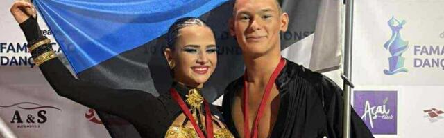 Эстонские танцоры стали вице-чемпионами мира U21. „Мы очень долго к этому шли“