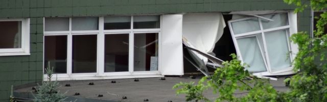 ФОТО | В Таллиннской гимназии Лиллекюла произошел взрыв