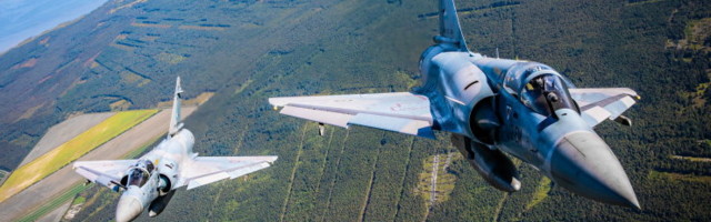 "Миражи" французских ВВС совершат полеты над Эстонией на малых высотах