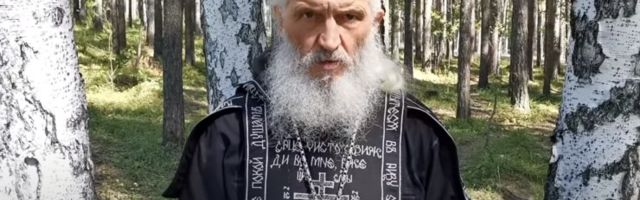 ВИДЕО | Опальный схиигумен Сергий предлагает Путину отдать власть и ждет от него покаяния