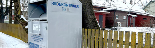 В контейнеры для одежды в Тарту в прошлом году принесли почти 400 тонн вещей