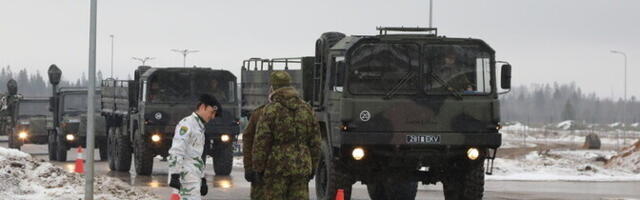 Учения Сил обороны внесут ограничения в дорожное движение на юге Эстонии