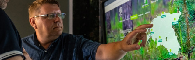 В Нарве открылся инфопункт Центра управления гослесами (RMK)