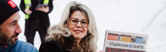 ВИДЕО | «Нарвская газета» отправилась в будущее: на новостройке в Нарве заложили «капсулу времени»