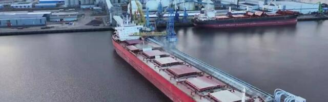 ФОТО И ВИДЕО | В порту Мууга устанавливают рекорд последнего десятилетия