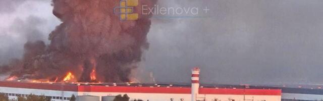 ВИДЕО | Украина атаковала несколько логистических центров и нефтехранилище в Подмосковье