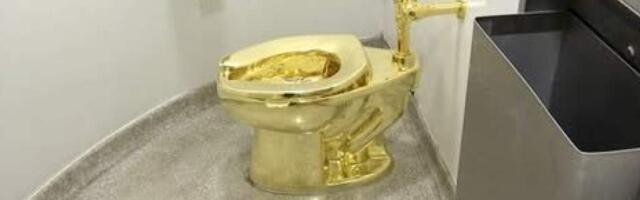 10 миллионов, кто больше? Золотой унитаз возвращается на торги
