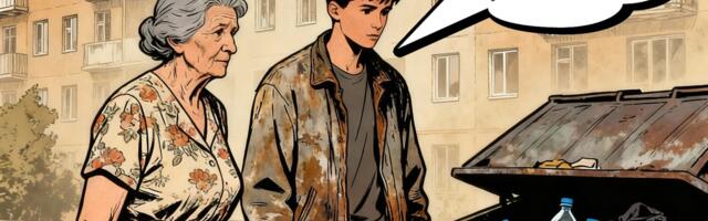 Об оскорбительно низком повышении прожиточного пособия и копающихся в помойках нарвитянах