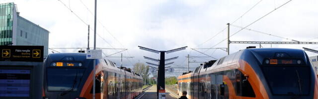 Время поездки на поезде по маршруту Таллинн–Тарту стало короче