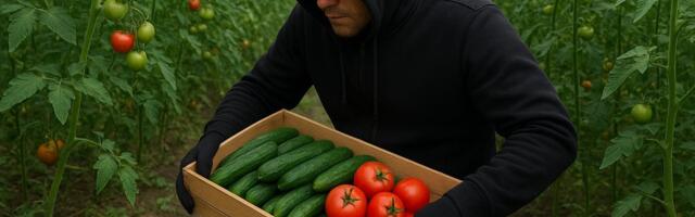 Помидоры, огурцы и цветы: вор обчистил частные теплицы