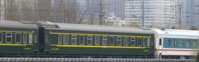 В Пекин прибыл пассажирский поезд из Пхеньяна