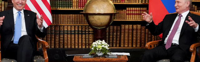 Первый раунд переговоров Путина и Байдена завершен