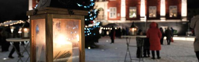 Первую свечу Адвента зажгут в Нарве на Ратушной площади