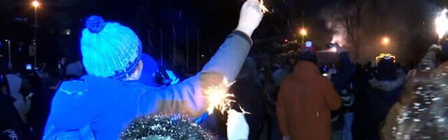 ВИДЕО: Нарва с размахом встретила Новый год