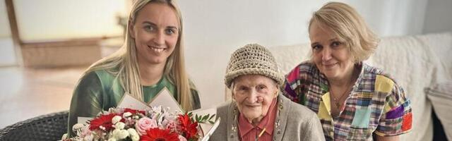 Поздравляем! ⟩ Жительнице Эстонии исполнилось 103 года
