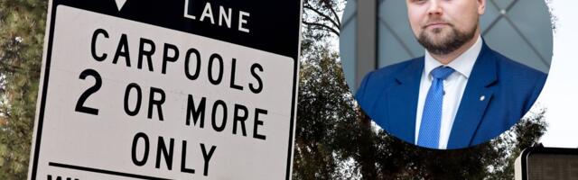 Ярван хочет разрешить автомобилям с двумя пассажирами ехать по автобусной полосе