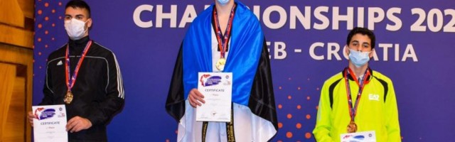 Эстонский кадет выиграл золото чемпионата Европы по тхэквандо!
