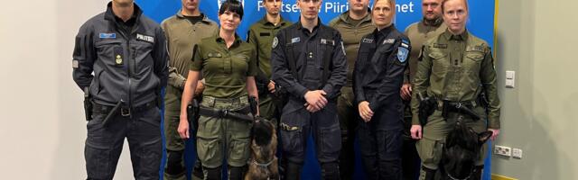 Команда PPA ESTPOL8 приступила к работе: она помогает сдерживать незаконную миграцию из Беларуси в Латвию