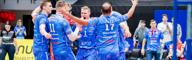 Пярнуские волейболисты упрочили лидерство в Балтийской лиге