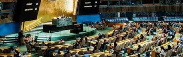 Генеральная Ассамблея ООН поддержала признание палестинского государства