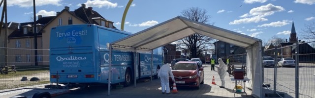Тест при въезде в Эстонию сдают около 300 человек в день