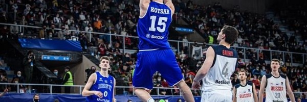Сборная Эстонии по баскетболу проиграла России