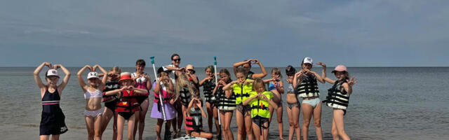 Летний морской лагерь в Нарва-Йыэсуу открывает третий сезон