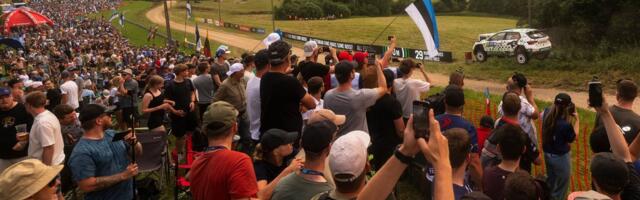 Ралли WRC Delfi Rally Estonia 2025 привлекло свыше 50 000 зрителей