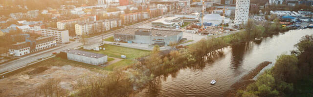 В Тарту планируют снести торговый центр Zeppelin