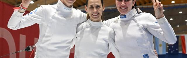 Эстонские шпажистки взяли бронзу на Кубке мира в ОАЭ — вторая медаль подряд!