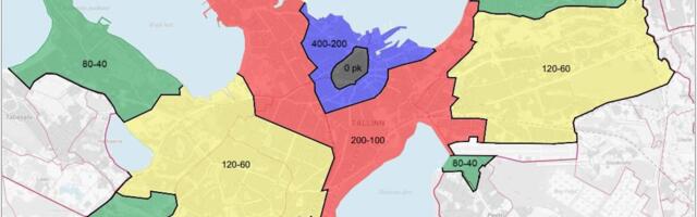 Таллинн утвердил новые нормативы парковочных мест