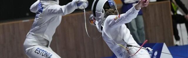 Юниорский ЧЕ по фехтованию: сборная эстонских шпажисток завоевала бронзу