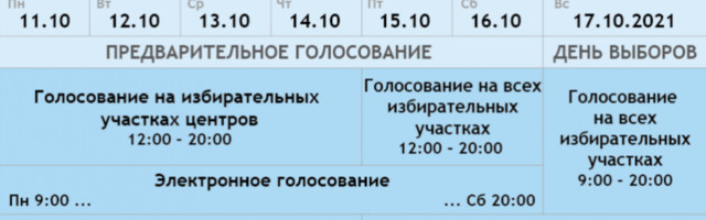 Муниципальные выборы 2021: когда, как и где голосовать?