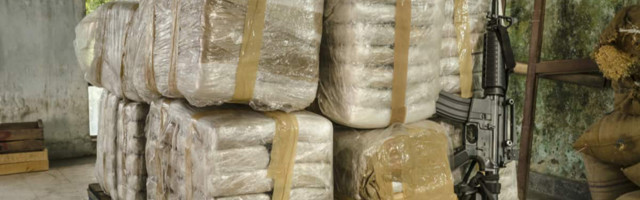 На складе в Харьюмаа обнаружили рекордную партию кокаина