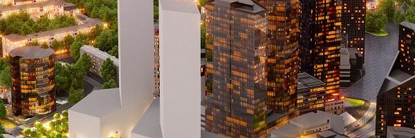 В центре Таллинна, у «Стокманна», планируется строительство новых высоток