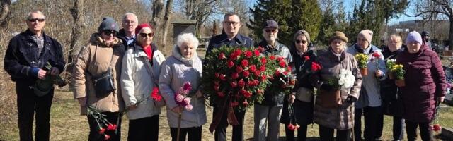 В эстонском городе Палдиски почтили память узников фашистских концлагерей
