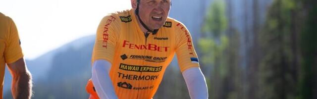 Райт Ратасепп уверенно преодолел половину дистанции веломарафона RAAM