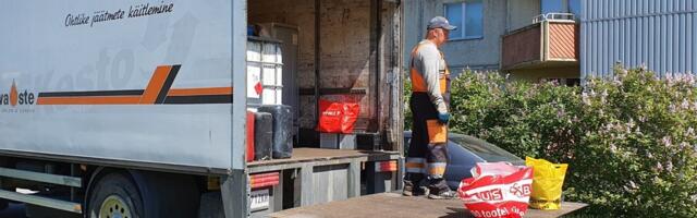 В Ласнамяэ вновь собирают опасные отходы и пригодные к повторному использованию вещи