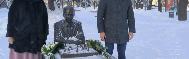 В Нарве и Нарва-Йыэсуу отмечают юбилей Пауля Кереса