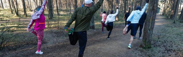 Сегодня в парке Строоми проходит III весенний забег Пыхья-Таллинна 