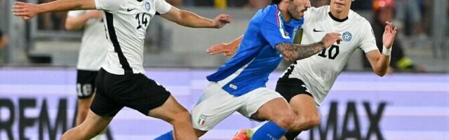 Отборочны матч ЧМ по футболу: сборная Эстонии на выезде крупно проиграла Италии – 0:5