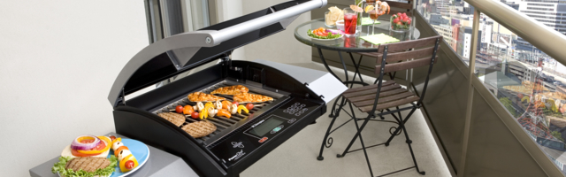 На балконе можно жарить на мангале