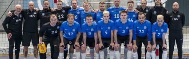 Eesti saalijalgpallikoondis alustab EM-eelringi Küprose vastu