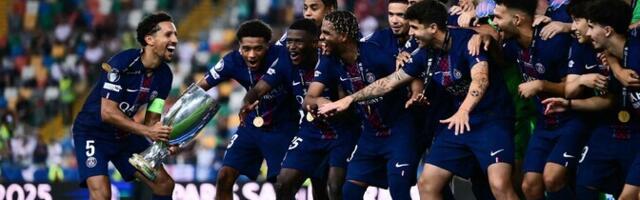 "ПСЖ" впервые в истории завоевал Суперкубок УЕФА