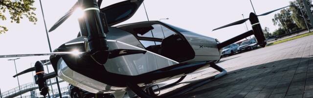 ФОТО | В Риге представили концепт летающего автомобиля