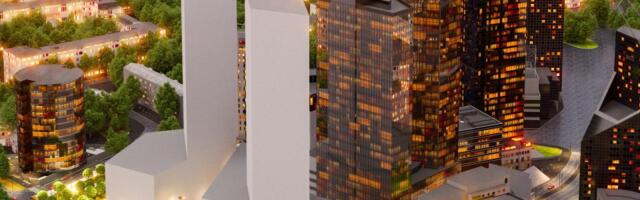 В центре Таллинна появятся новый городской парк и два небоскреба