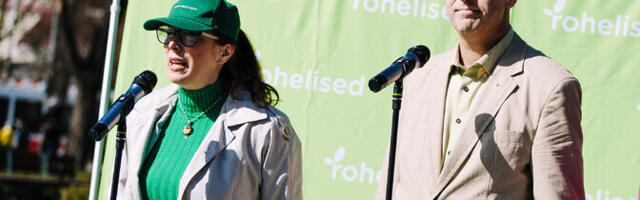 Сопредседателями партии "Зеленые Эстонии" остались Эвелин Сепп и Расмус Лахтвеэ